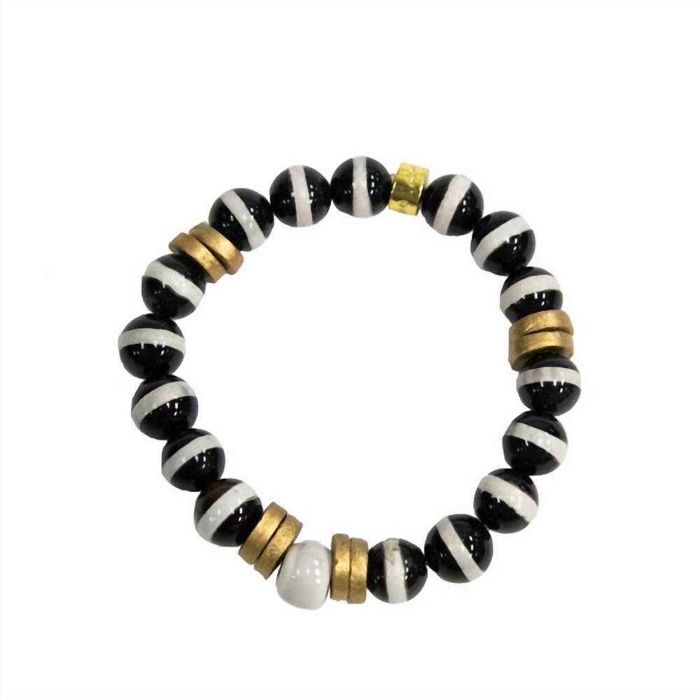 NEW CEDAR AND CYPRESS women's jacmel bracelet in black